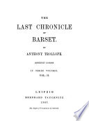 The Last Chronicle of Barset