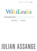 When Google Met Wikileaks